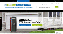 Desktop Screenshot of opendoorremote.com